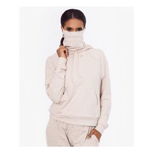BAM BY BETSY & ADAM Womens Beige Stretch Pocketed Hoodie Top XL
